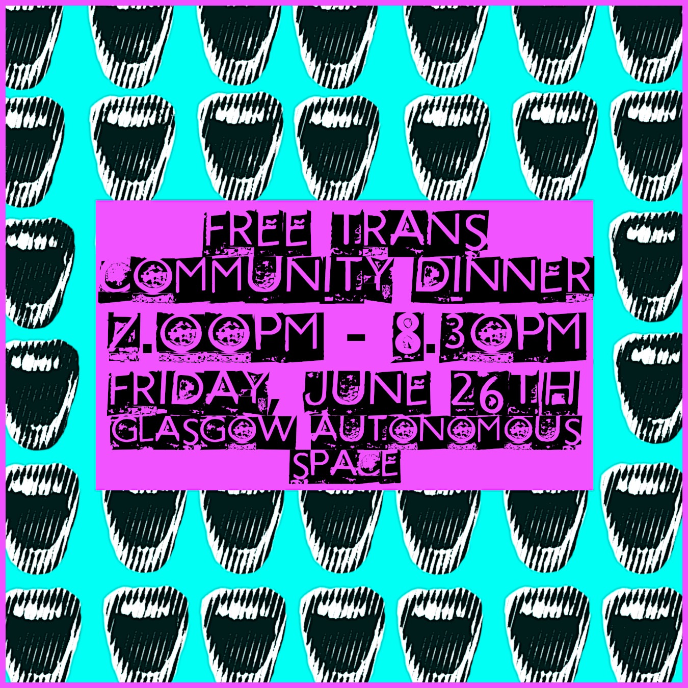 FREE TRANS COMMUNITY DINNER