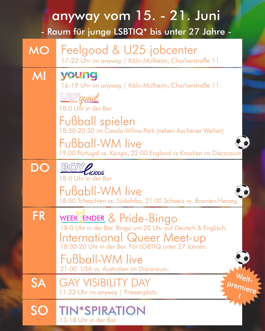 Fußball-WM live