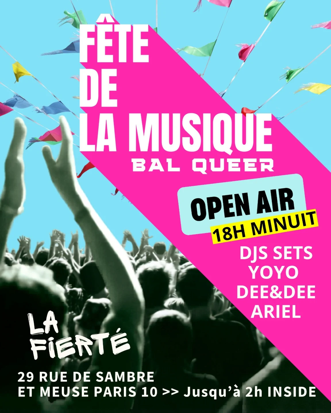La Fierté × Collectif Ginettes — Open Air