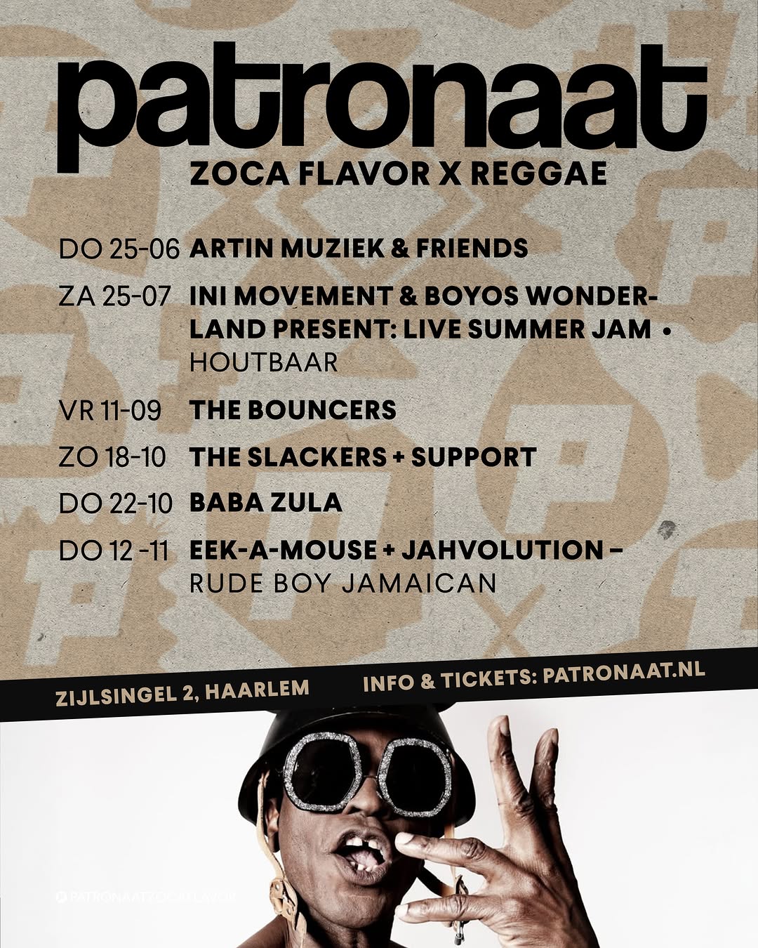 Eek-A-Mouse + Jahvolution