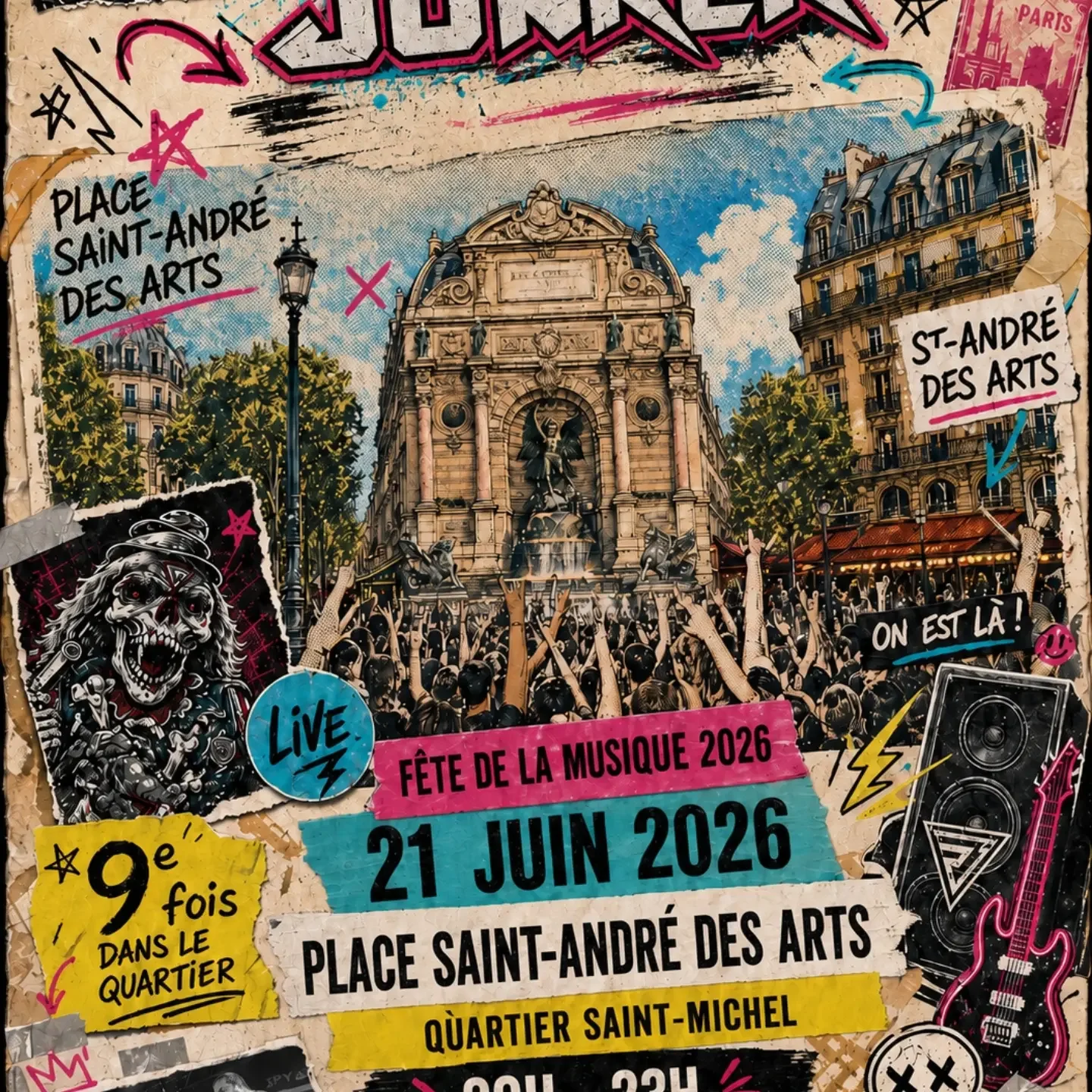 Place Saint-André-des-Arts