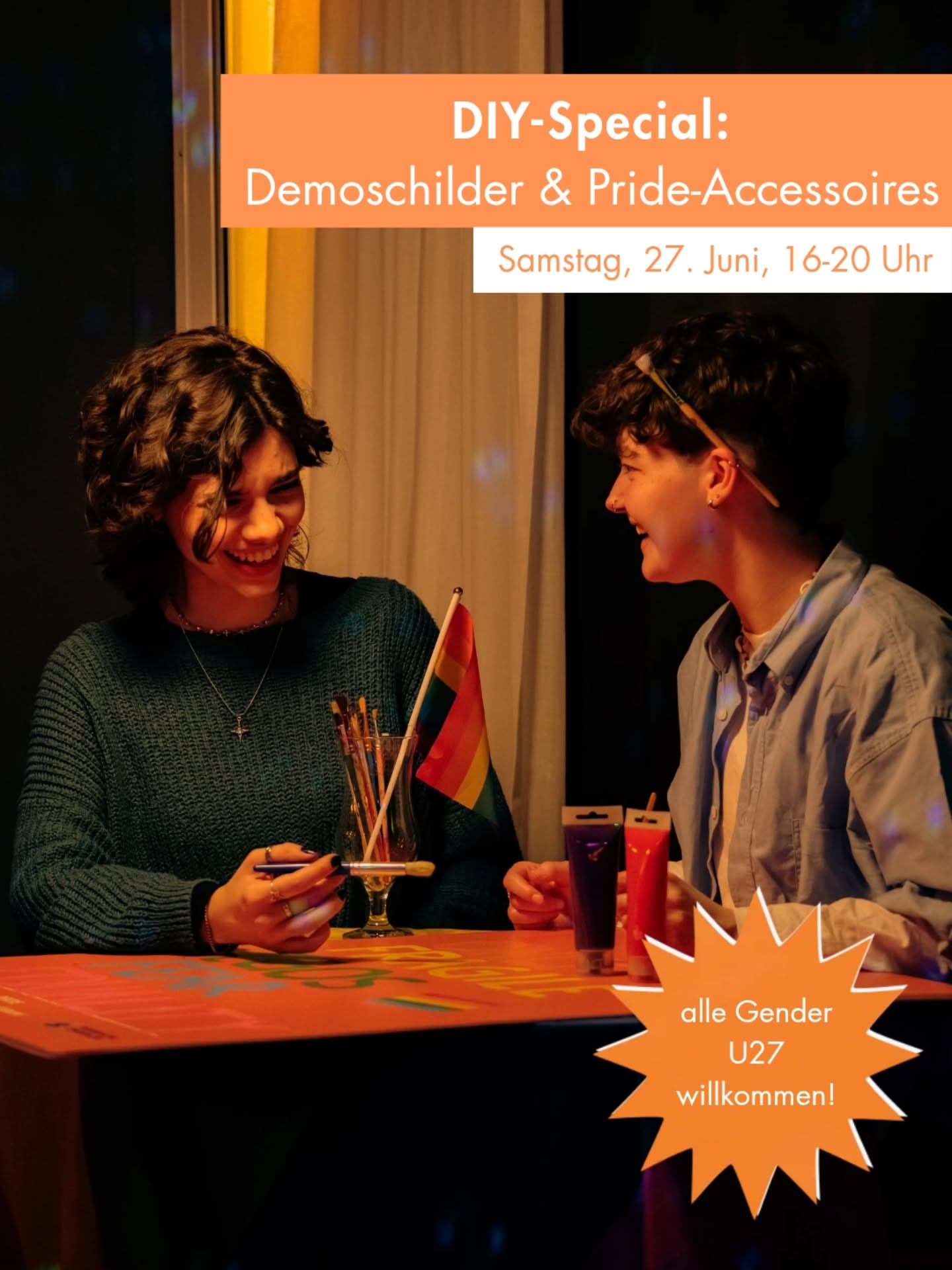 Pride-DIY-Nachmittag
