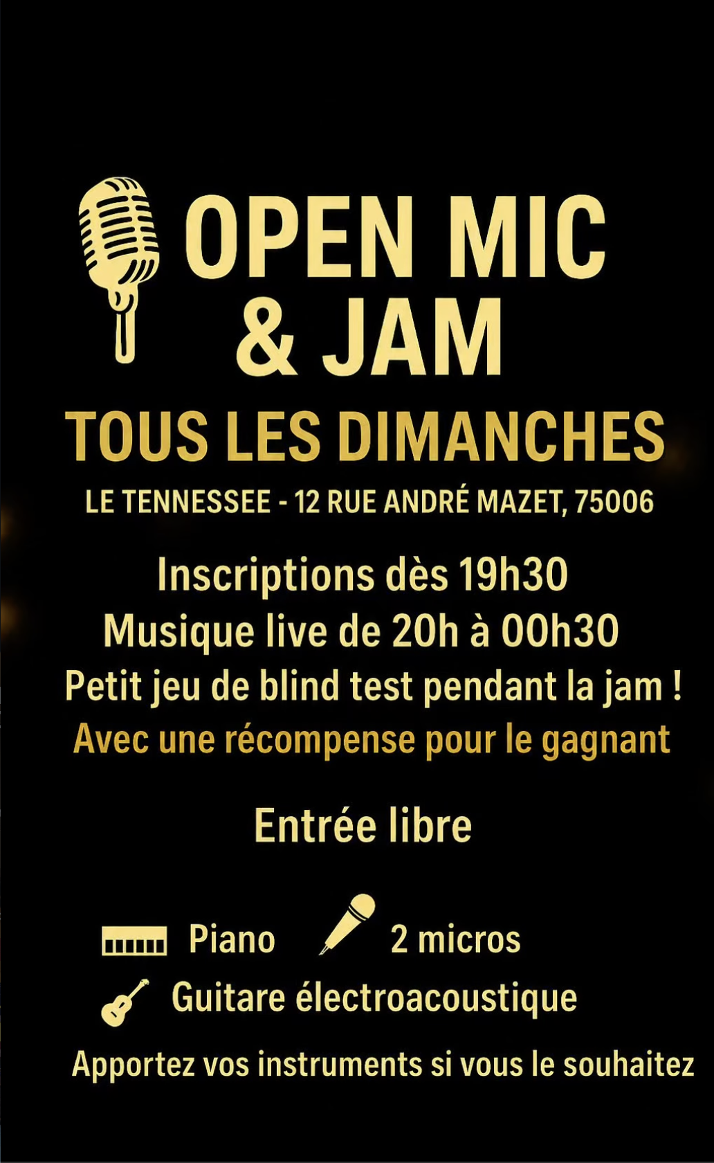 Open Mic & Jam